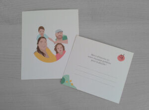 détails des caton d'invitation au mariage et du coupon réponse